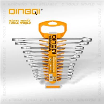 Набір комбінованих гайкових ключів CRV, 12 шт